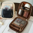 thumbnail image 2 of Transparent Travel Cosmetic Bag, Portable Mini Waterproof Cosmetic Lipstick Storage Bag, Multifunctional Clutch Bag, 2 of 9