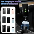 thumbnail image 3 of This Hill Chargeur Sans Fil 3-en-1 pour Voiture, Support de Téléphone avec Base Réglable et Rotation 360 Compatible avec Tous les Téléphone Intelligent (avec Adaptateur Voiture), 3 of 8