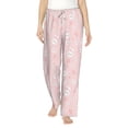 thumbnail image 2 of Lsque Cute Bunny Print Women's Pajama Pants, Lounge Pant - Comfortable Home Wear,Elastic Waistband, Stylish Design-XX-Large, 2 of 9