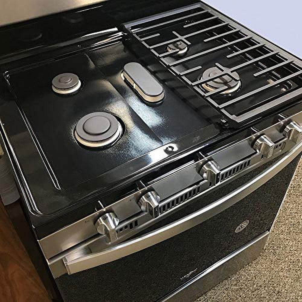 Whirlpool Stove Protector Liners - Stove Top Protector for Whirlpool Gas Ranges - Customized - Easy Cleaning Stove Liners for Whirlpool Model WGG755S0BE06