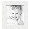 thumbnail image 2 of ArtToFrames 15" x 16" White Shatter Modern Picture Frame, 15x16 inch White Wood Poster Frame (WOM-5270),  Pack, 2 of 7