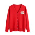 thumbnail image 1 of Chandails pour Femmes Grande Taille, Collection de Printemps et Cardigans en Tricot Surdimensionnés, 1 of 5