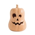 thumbnail image 2 of Handcrafted Light Up Jack-O'-Lantern Halloween Decor, Pumpkin Centerpiece with String Lights for Dining Table, Mantel & Spooky Fall Home Display, 2 of 7