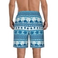thumbnail image 3 of Kdxio Sea Underwater Animals Pattern Mens Casual Shorts - Drawstring Summer Beach Sports Shorts for Men, 3 of 9