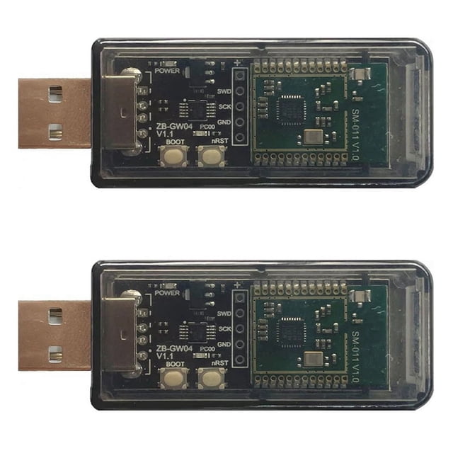 2X ZigBee 3.0 Silicon Labs Mini EFR32MG21 Universal Open Hub USB Dongle Chip Module ZHA NCP OpenHAB