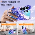 thumbnail image 3 of CASEFIV for Samsung Galaxy S26 Ultra Case,[Magnetic Invisible Stand][Military-Grade Drop Protection] Slim Glossy Marble Pattern Back Shockproof Protective Phone Cover,Purple Marble, 3 of 7