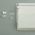 thumbnail image 7 of Sun Zero Somerton 1-Piece Textured 100% Blackout Cordless Roman Shade, 34"X64", Sage Green, 7 of 7