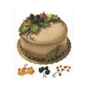 Cake Decoration Gum Paste Fall Flower Assortment