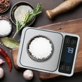 thumbnail image 1 of Zyyini 5kg/0.1g Multifunction Stainless Steel Digital Kitchen Scale Electronic Food Weight Scale for Cooking Baking,Weight Scale,Kitchen Scale, 1 of 8