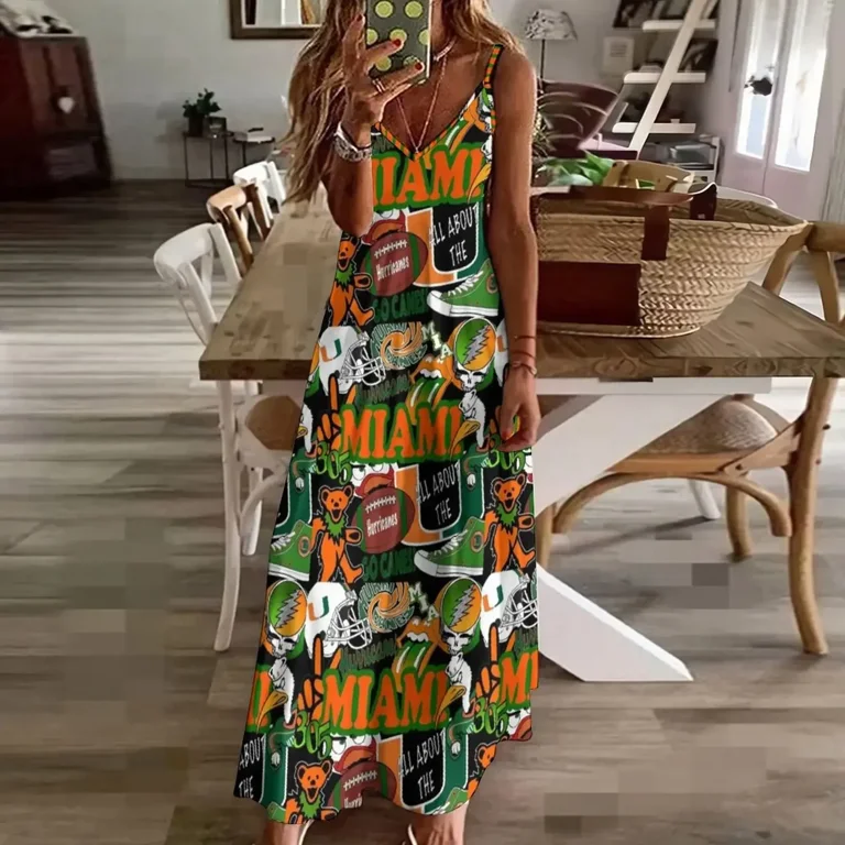 University of Miami Sleeveless Dress elegant women's dresses for wedding party dresses woman beach outfits for women Dre - Walmart.com University of Miami Sleeveless Dress elegant women's dresses for wedding party dresses woman beach outfits for women Dre - Walmart.com