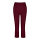 thumbnail image 4 of WILLBEST Pantalones Casuales para Mujer, Pantalones Holgados de Cintura Alta y Lisos, Diseño de Encaje Acampanado para Un Estilo y Comodidad Sin Esfuerzo. XXXL, 4 of 6