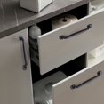 thumbnail image 2 of Finger Simple Wardrobe Window Drawer Cabinet Aluminum Alloy Handle Hardware Accessories Furniture Handle, 2 of 5