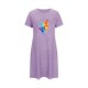 thumbnail image 5 of Camisón corto de talla grande para mujer, camisón de manga corta con estampado de pecho a la moda, camisón para mujer, 5 of 7