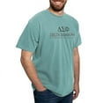 thumbnail image 4 of CafePress - Delta Sigma Phi Grayscale Stacked Logo T Shirt - Mens Comfort Colors Shirt, 4 of 5