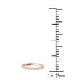 thumbnail image 2 of AoneJewelry 10K Solid Rose, White & Yellow Gold Diamond Seven Stone Wedding Engagement Ring 0.50 Carat, 2 of 5