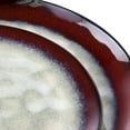 thumbnail image 5 of Elama Samara 12 Piece Stoneware Dinnerware Set in Red and Off White, 5 of 8