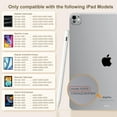 thumbnail image 5 of Stylus Pen for iPad 6th-11th Generation, 13 Mins Fast Charge iPad Pencil with Tilt Sensitivity & Palm Rejection for 2018-2025 Apple iPad Air 7/6/5th, iPad Pro 13/12.9/11", iPad Mini 7/6/5th, 5 of 7