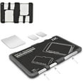 thumbnail image 1 of 2 Slots Micro SD 4 Slots SD Memory Card Case Holder Organizer, Slim Ultra-Thin Credit Card Size Lightweight Portable SD, 1 of 5
