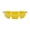 Banana, variant on Ceramic Pet Dog Bowls,Apple Shaped 2 in 1 Pet Feeding Bowls and Water Bowl for Small Dogs,Cute Household Pet Daily Feeding Supply