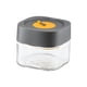 thumbnail image 5 of Frasco hermético para alimentos, a prueba de polvo, reutilizable, con tapa, de vidrio para caramelos, nueces y azúcar. gris 500ml, 5 of 9
