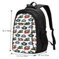 thumbnail image 5 of Daiia Pirate Hats Pattern USB Charging Backpack for Men and Women, Anti-Theft Backpack,Travel Backpack,School Backpack,College Backpack,Laptop Backpack, 5 of 7