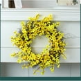 thumbnail image 6 of Tkrady 2024 New Cangyan Small Yellow Flower Wreath Decoration Outdoor Wreath Door And Window Pendant Garland Decoration, 6 of 6