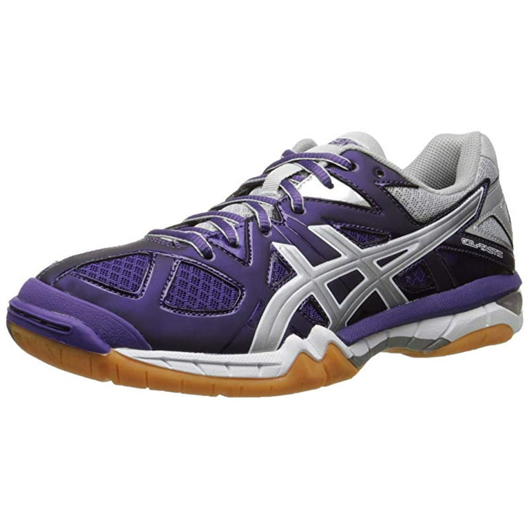 ASICS Gel Tactic Volleyball Shoe, Purple/Silver/White, 6.5 B(M) US - Walmart.com
