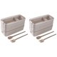thumbnail image 1 of Japanese Lunch Box Bento Box , Compartment, Wheat Straw,Beige, 1 of 3