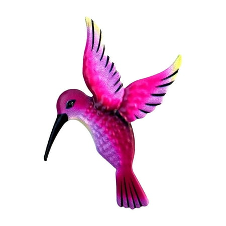 

Gardening Decoration Pendant Art Wall Hanging Sign Special Iron Hummingbird Home Pendant Decoration Living Room Bedroom Decoration
