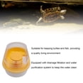 thumbnail image 4 of Plastic Reptile Terrarium Container with Drain, Filtration System and Anti Escape Fence Ideal for Turtles Crayfish Small Reptiles Oval, 4 of 7