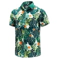 thumbnail image 5 of Camisas de playa con estampado de cocoteros para hombre, ropa con estampado 3D, camisas hawaianas Aloha, camisetas de manga corta Y2K, ropa vintage, blusa con solapa, 5 of 5
