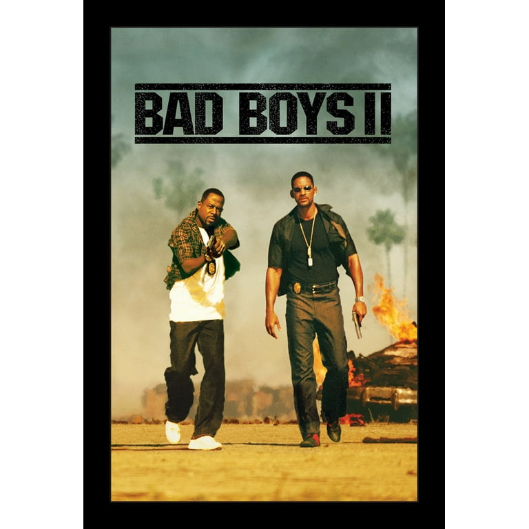 BAD BOYS 2 11x17 Framed Movie Poster
