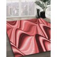 thumbnail image 2 of Ahgly Company Indoor Rectangle Patterned Love Red Area Rugs, 5' x 8', 2 of 6