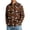 BH08-Earthy Yellow, variant on Mens Halloween Shirts Funny Goth Skull Spooky Ghost Hawaiian Button Down Shirts Pumpkin Long Sleeve Holiday Party Tops Yellow L