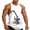 White2, variant on Men's Graphic Tank Tops Viking Printed Crewneck Cool Basic Fitness Muscle Shirt Casual Workout Breathable Summer Tank Top White1 L