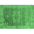 thumbnail image 1 of Ahgly Company Indoor Rectangle Oriental Emerald Green Industrial Area Rugs, 6' x 9', 1 of 4