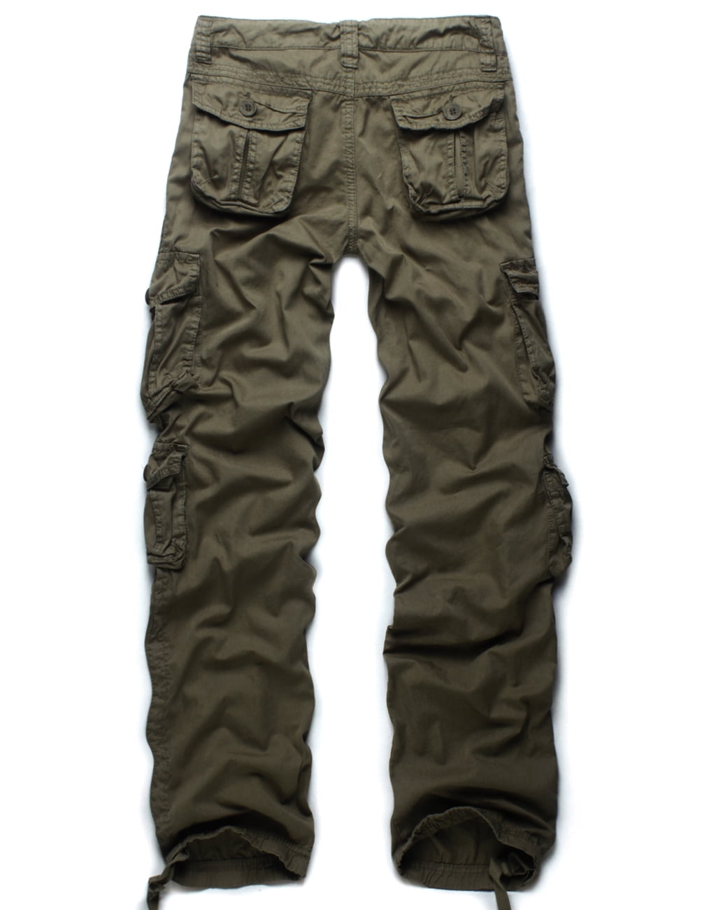 Women Cargo Pants Casual Solid Trousers with Pockets - image 2