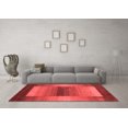 thumbnail image 3 of Ahgly Company Indoor Rectangle Abstract Red Contemporary Area Rugs, 8' x 12', 3 of 4