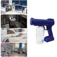thumbnail image 1 of de Nieb, Atomizador Recargable de Mano, Inalámbrico Eléctrico, Esterilización para Oficina en hogar, Salón de Autos, Escuel Azul perfecl pulverizador de luz azul nebulizador, 1 of 8