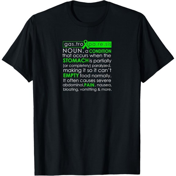 Gastroparesis Definition - Gastric Awareness Month T-Shirt