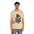 thumbnail image 4 of Vintage Candy's Love & Basketball Graphic Womans Crewneck TShirt, 4 of 7