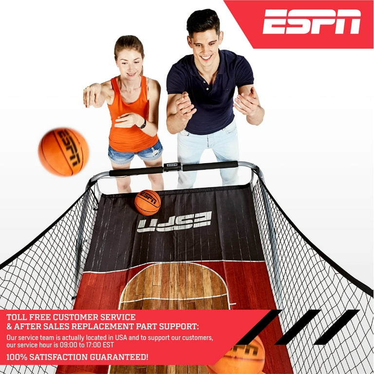 ESPN EZ-Fold 2-Player Arcade Basketball Game (Poly Backboard & Premium  Scorer) Easy to Assemble BG132Y20016 - Best Buy
