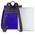 thumbnail image 3 of Balery Darkblue Mochila de Cuero para Mujeres, Gran Capacidad, Bolsa de Viaje Multifuncional, Mochila de Cuero y Bolsa de Hombro para Mujeres, 3 of 4