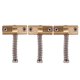 thumbnail image 3 of Juego de Sillines de Latón con Puente Compensado para Guitarra Sillín de Puente Estilo 10,8 mm para Parte de Guitarra Eléctrica TL Estilo de 6 Cuerdas (6 Piezas), 3 of 7