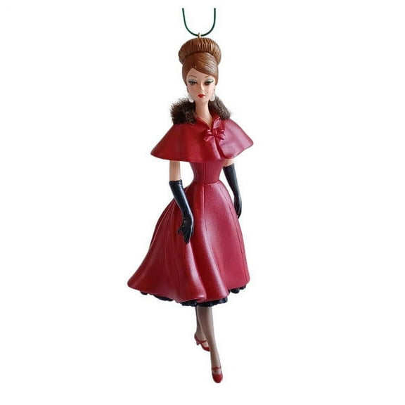 2011 Ravishing in Rouge (Barbie) Hallmark Keepsake Christmas Tree Ornament - QXI2859