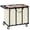 Beige, variant on 470L Heavy Duty Commercial Laundry Cart with Wheels,Industrial Rolling Laundry Hamper, Extra Large Laundry Basket, Metal Frame for Hotel/Hospital/Home, 440lbs