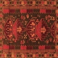thumbnail image 1 of Ahgly Company Indoor Square Persian Orange Traditional Area Rugs, 4' Square, 1 of 1