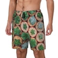 thumbnail image 2 of Uemuo Cactus 4 Pattern Mens Swim Trunks Quick Dry Board Shorts with Mesh Lining, Stretch Beach Shorts Quick Dry No-Chafing Board Shorts-X-Large, 2 of 9