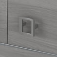 thumbnail image 5 of Echo 72W Computer Desk with Hutch in Modern Gray - Engineered Wood, 5 of 5