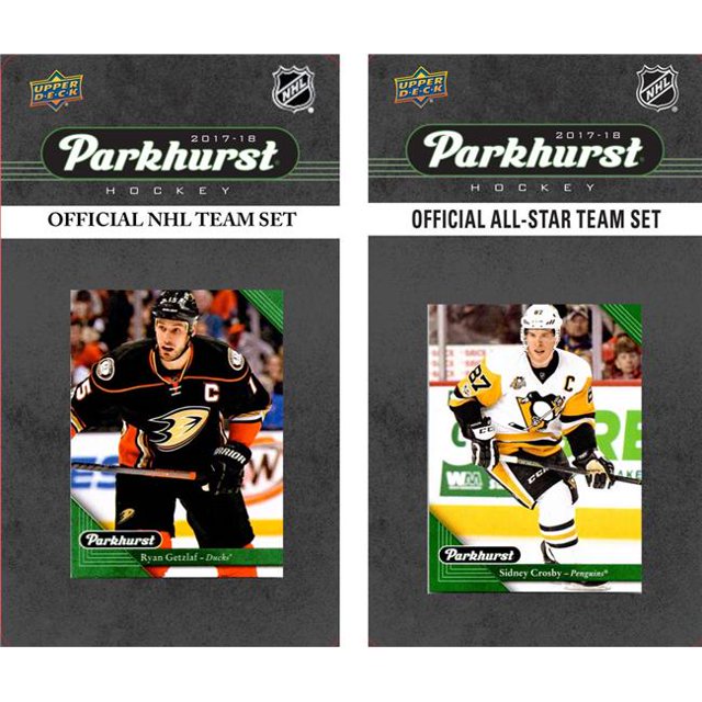 C & I Collectables 17SHARKSTS LNH Canards d'Anaheim 2017 Ensemble d'Équipe Parkhurst et Ensemble All-Star